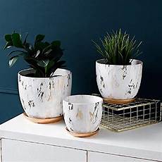 Marble Flower Pots